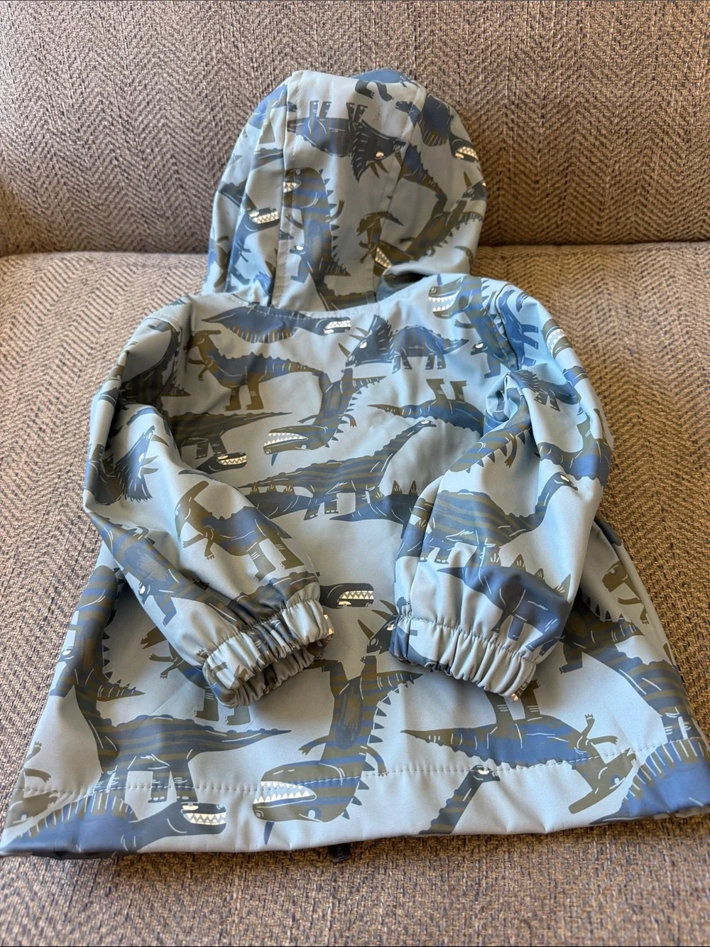 Old Navy Unisex Water-Resistant Hooded Zip Jacket for Kids Size: 12-18M